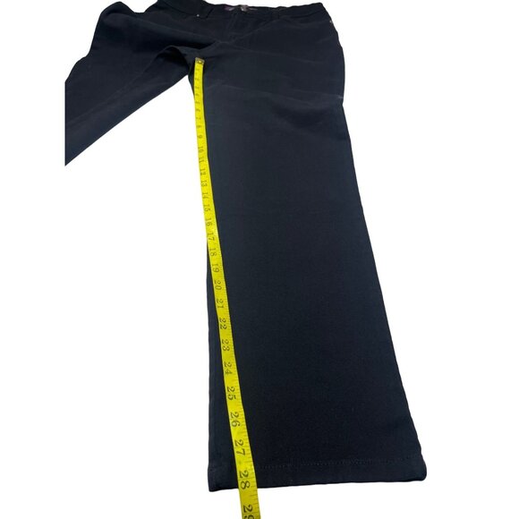 10 S Gloria‎ Vanderbilt Amanda Black Jeans Straight Leg Women Pants Casual Wear - Picture 2 of 9